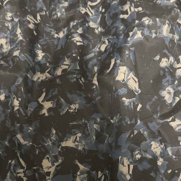 Men's Theory Black and Blue Patterned Windbreaker Jacket - Picture 5 of 6